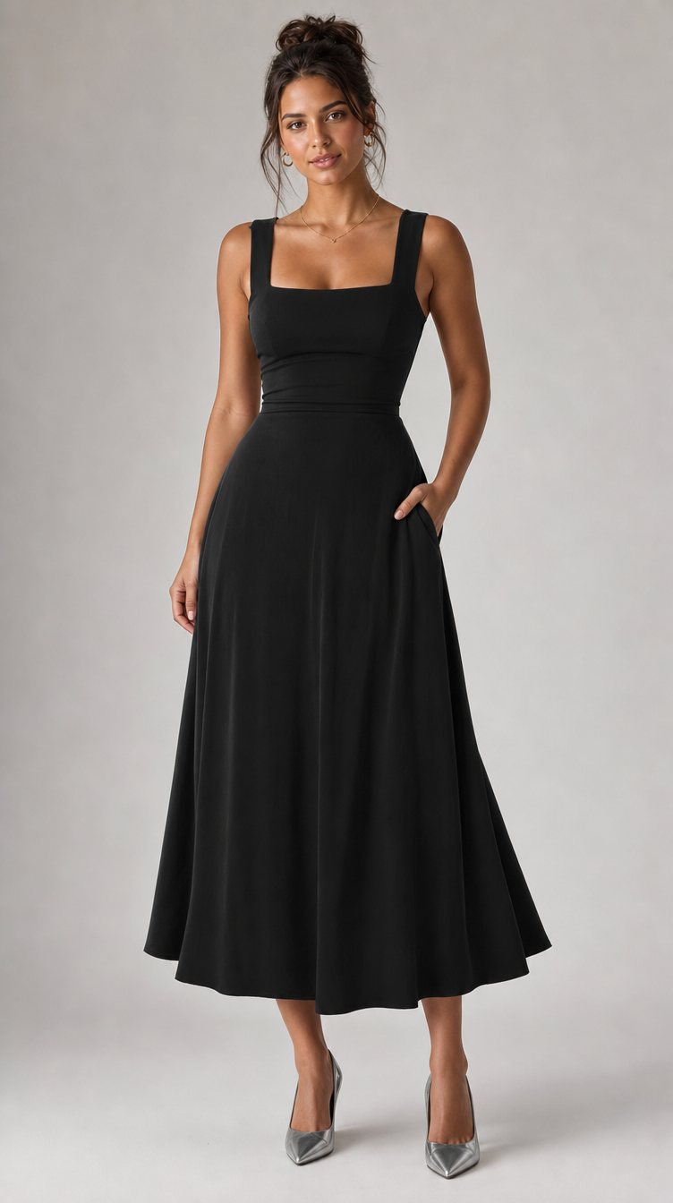 The Aria Midi Dress